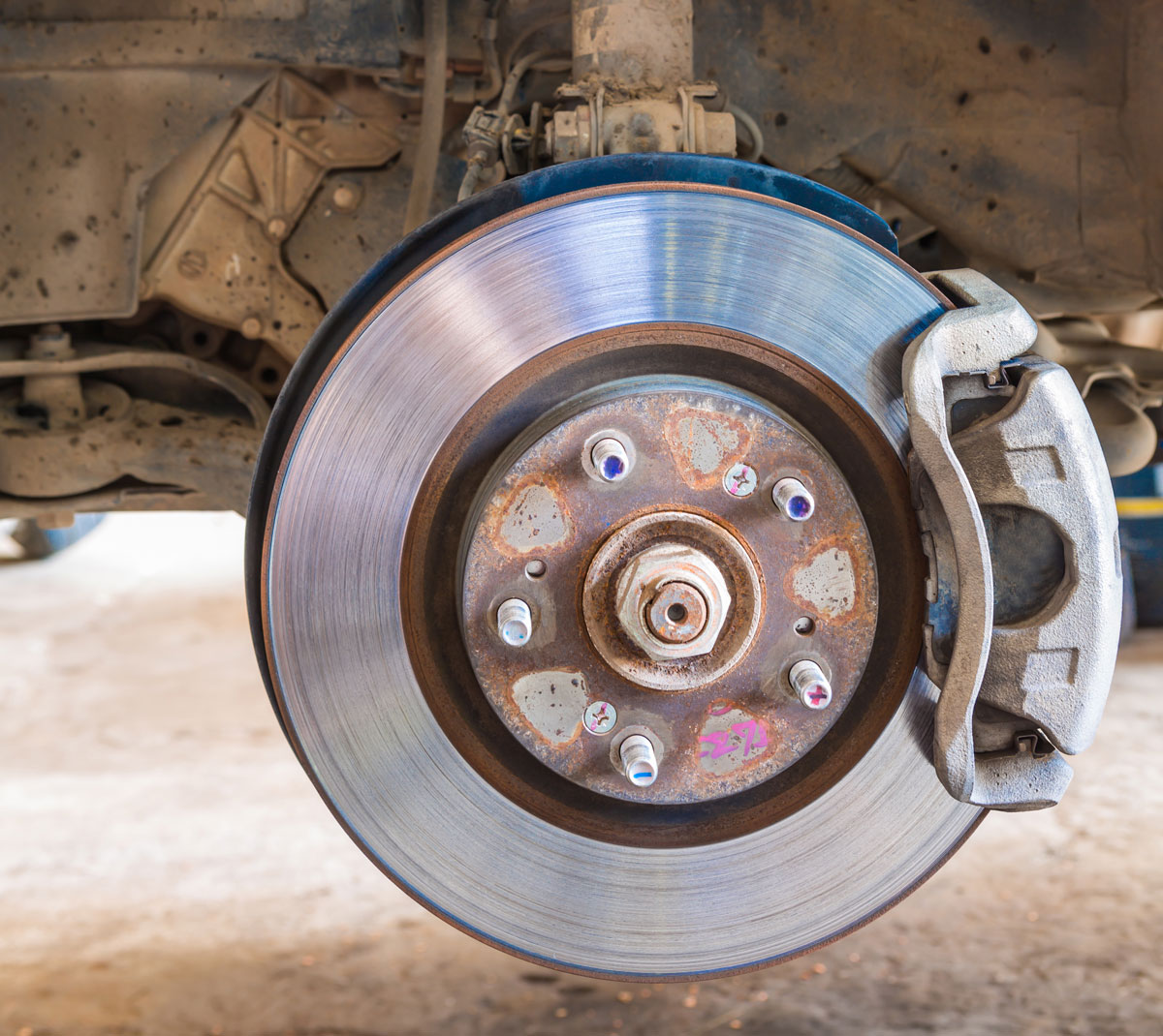 Brake pad particulates